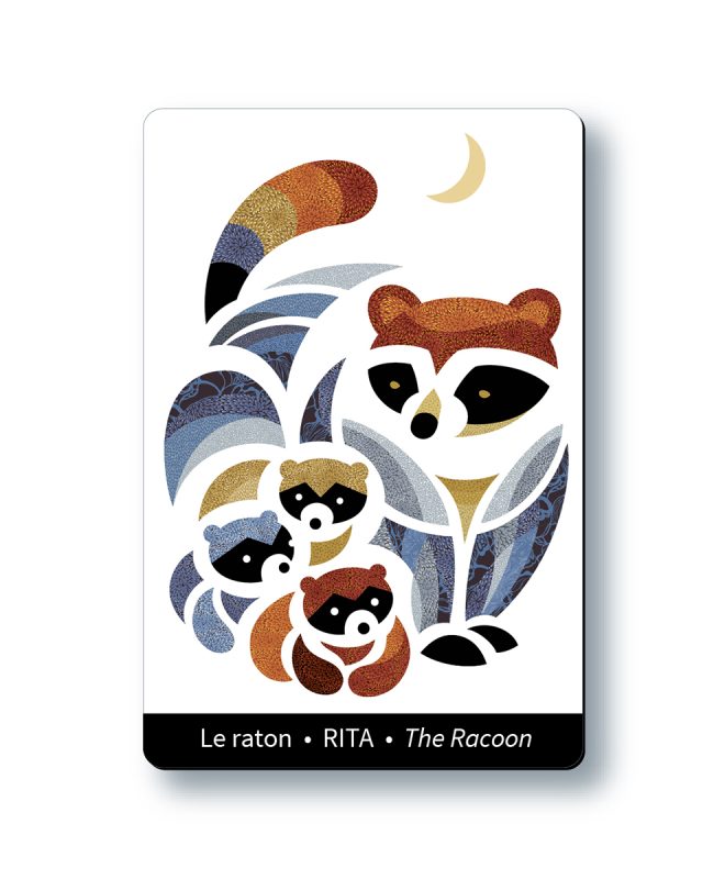 Magnet - RITA the Racoon