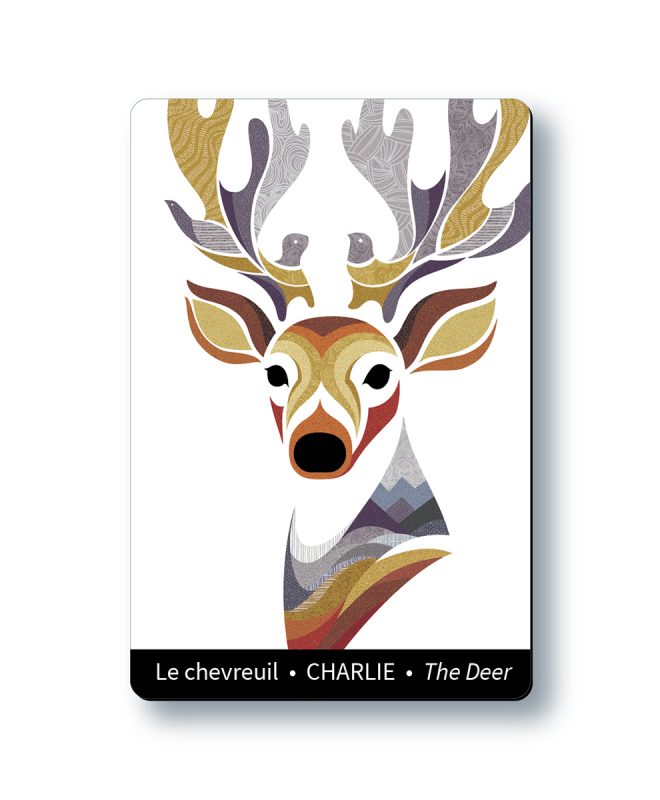 Aimant - CHARLIE le chevreuil